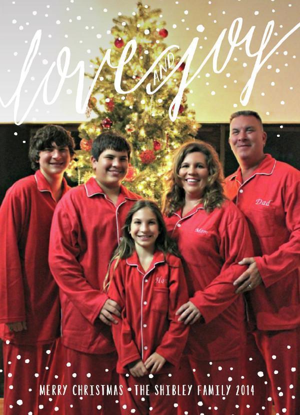 Our Family Christmas Card 2015